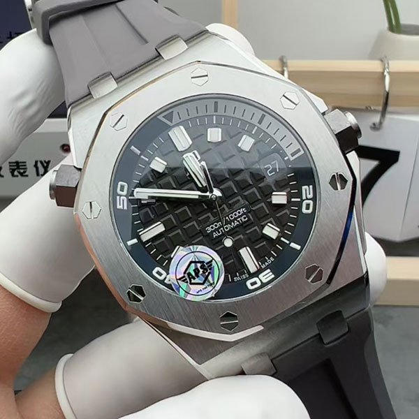 【APS工場 グレー】オーデマ・ピゲコピー時計 ロイヤルオークオフショア ダイバー 15720ST.OO.A009CA.01 